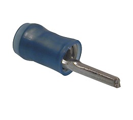 Puntera plana preais 2´8x9mm 1-2´5mm², azul
