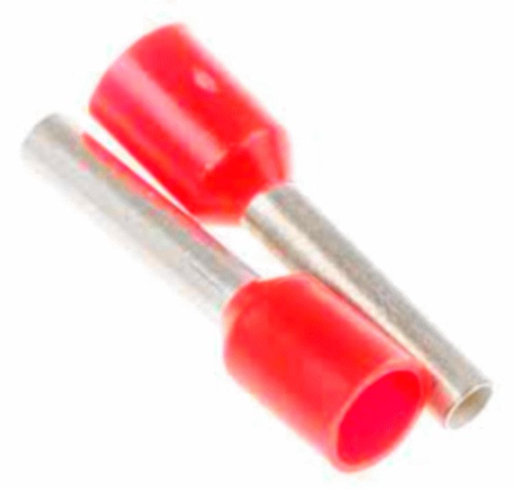 Puntera hueca preais Ø3/Ø1´4x8´2mm 1mm²
