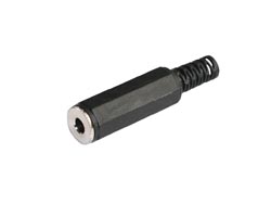 Jack mono Ø2,5mm hembra