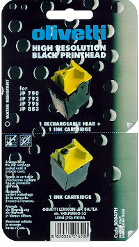 Tinta OLIVETTI B0047 Cabezal Negra
